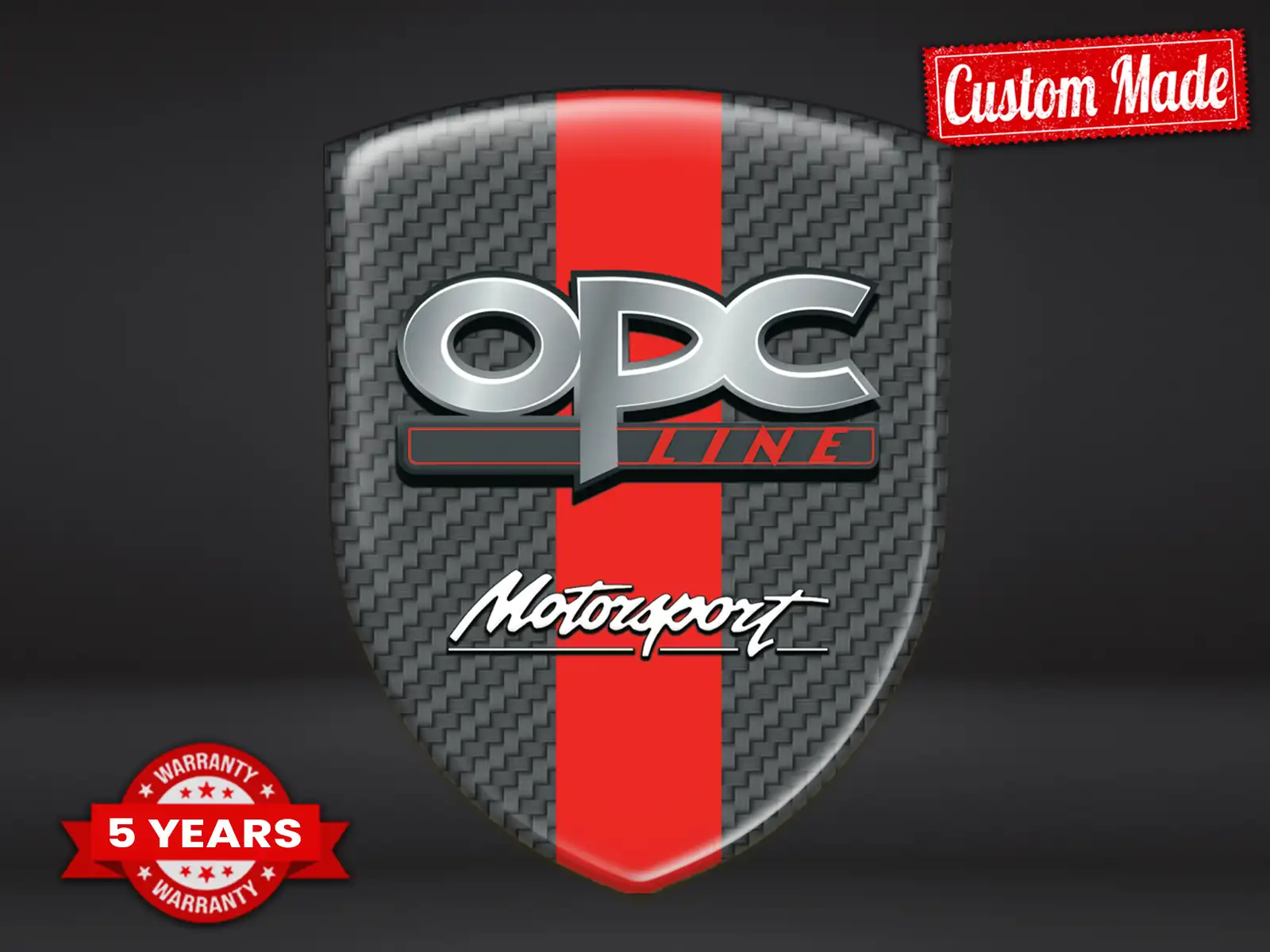 OPC Pegatinas Auto Negocio Estrella Alta Gama Moderna